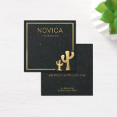 Chic Gold Cactus die Display Kaart verdienen (Bureau)