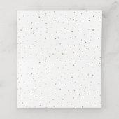 Chic Gold Cancer Zodiac Verjaardag (Binnenkant ongevouwen)