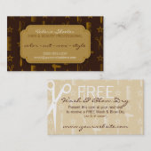 Chic Gold & Coco Hair & Beauty Coupon Korting (Voorkant / Achterkant)