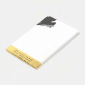 Chic Gold Effect Post It Notes (Schuin)