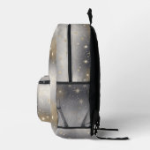 Chic Gold en Silver Glitter Rugzak (Rechts)