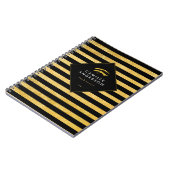  Chic Gold Eyelash Artist Note Book Notitieboek (Linkerzijde)