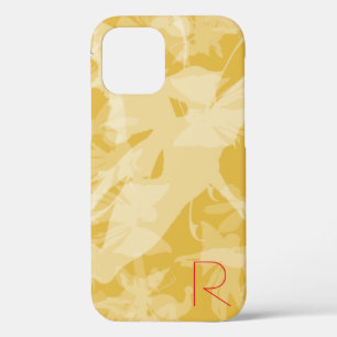 Chic Gold Fairies Monogram Coque-Mate coque iphone
