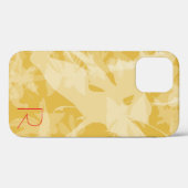 Chic Gold Fairies Monogram Coque-Mate coque iphone (Verso (horizontal))