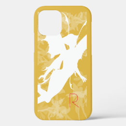 Chic Gold Fairy Monogram Hoesje Case-Mate iPhone iPhone 12 Hoesje