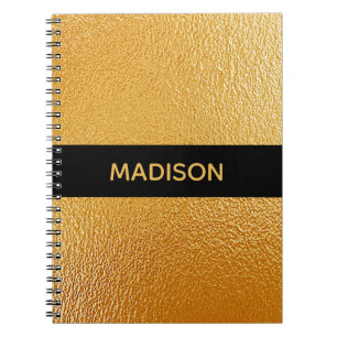 Chic Gold Foil op maat gemaakt  Notitieboek