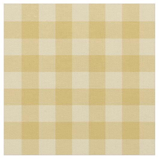Chic Gold Gingham Pset Pattern Stof (Close Up)