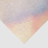 Chic Gold Glitter Iridescent Holographic Gradient Tissuepapier (Detail)