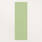 Chic Gold Green Leaf Abstract Gold Pattern Yogamat (Achterkant)