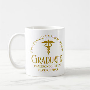 Chic Gold Medical School Afstuderen op maat Koffiemok
