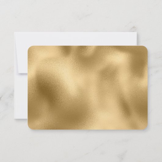 Chic Gold RSVP (Dos)