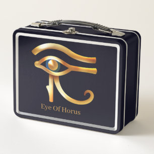 Chic Golden Eye of Horus , Egyptische hiërogliefen
