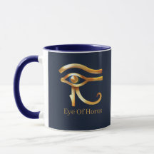 Chic Golden Eye of Horus , Egyptische hiërogliefen