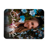 Chic Graduate 2 & Photo Graduate Magnet Darker (Horizontal)