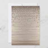 Chic Graduation Cap, Glass Diamonds Afstuderen Kaart (Achterkant)