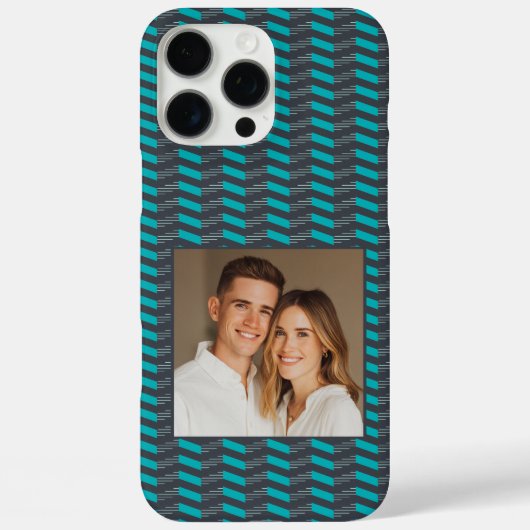 Chic Graduation Gifts Chevron Pattern Case-Mate iPhone Case (Achterkant)