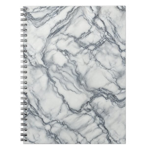 Chic grijs & wit marmer look glamour notitieboek