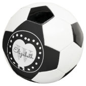 Chic gris noir Premier Monogramme Coeur blanc (3/4)