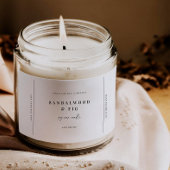 Chic Grote Potkaars Label Sticker Zakelijk Label