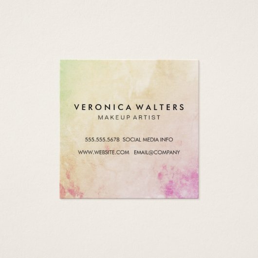 Chic Grunge Colorée (Devant)