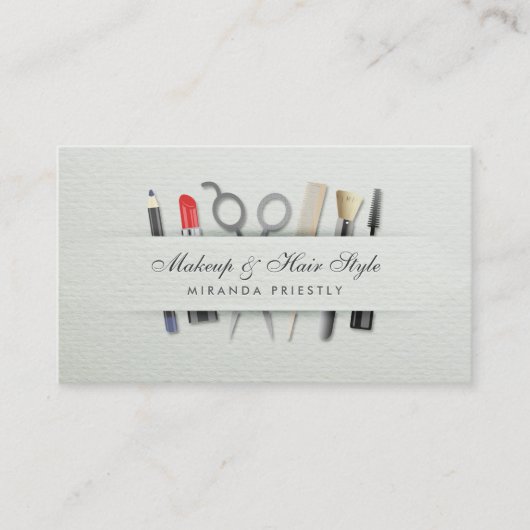 Chic Hair stylist en makerij Visitekaartje (Voorkant)