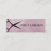 Chic Hair Stylist Mini Visitekaartje (Voorkant)