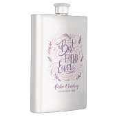 Chic Hand Letterde Beste Vriend ooit Gepersonalise Flacon (Rechts)