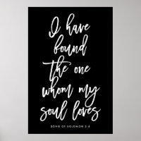 Chic Hand Lettered Ik heb het One Sign gevonden
