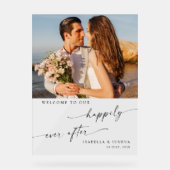 Chic Heureux Jamais Après L'Accueil Du Mariage De  (Recto)