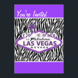 Chic Hip Las Vegas Bachelorette Invitations<br><div class="desc">Vous êtes invité à venir à Fabulous LAS VEGAS... ..Tous les textes par défaut peuvent être entièrement customisés avec vos propres mots, et vous pouvez également modifier les polices, les tailles, le placement de texte et les couleurs du texte. Pour modifier le texte uniquement, utilisez l'option personnaliser. Pour des changements...</div>