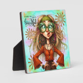 Chic Hippie chic belle plaque de table (Recto)