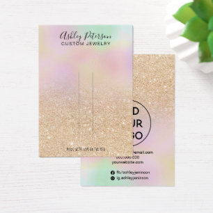 Chic holographique ombre parties scintillant écran