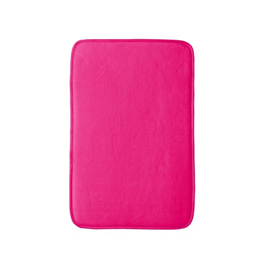 Chic hot-roze fuchsia Soft leegant modern Badmat (Voorkant Verticaal)