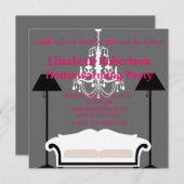 Chic Housewarming-uitnodiging Kaart (Voorkant / Achterkant)