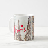 Chic I Love Paris | Eiffeltoren Koffiemok (Voorkant links)