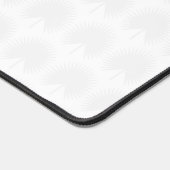 Chic ivoire blanc or Anahaw feuille Script Monogra (Coin)