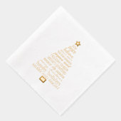 Chic Joyeux Arbre de Noël Mots (Droite)