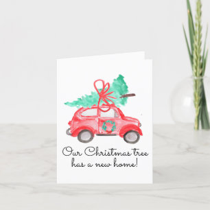 Chic Kerstboom heeft een nieuw adres Bewegend Aankondiging