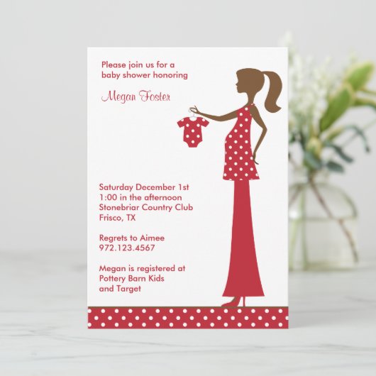 Chic Kerstmam wordt Kaart (Staand voorkant)