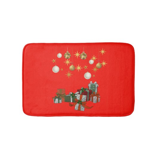 Chic Kerstmis Badmat (Voorkant)