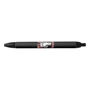 Chic Lady Cat, Purrfectly Sane Cat Lady Zwarte Inkt Pen
