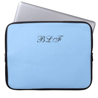 CHIC LAPTOP SLEEVE-SOLID 153 BLAUW SLEEVE