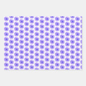 Chic Lavender Flowers Wrapping Paper Sheets (Voorkant)