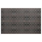 Chic & legant Faux Roos Gold geometrische driehoek Stof (Yard (91,4 cm))