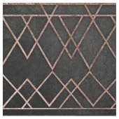 Chic & legant Faux Roos Gold geometrische driehoek Stof (Swatch)