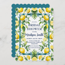 Chic Lemon Mediterranean Summer Vrijgezellenfeest