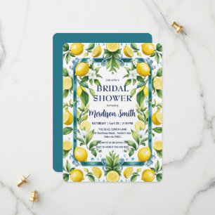 Chic Lemon Mediterranean Summer Vrijgezellenfeest Save The Date