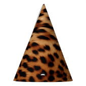 Chic Leopard Animal Birthday Feesthoedjes (Links)
