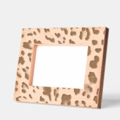 Chic Leopard Print Gegraveerde Lijstjes (Links)