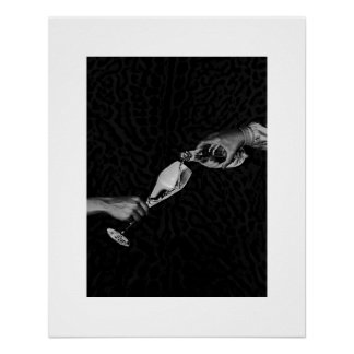 Chic Leopard Print Poster Perfect Poster